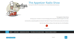 Desktop Screenshot of blog.appetizerradio.com
